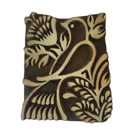 Block Print Stamp Bird of Paradise M 65 NEW