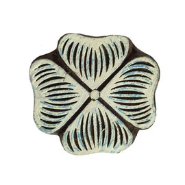 Block Print Stamp Cloverleaf M 104 NEW