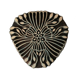 Block Print Stamp Flower Motif M 158
