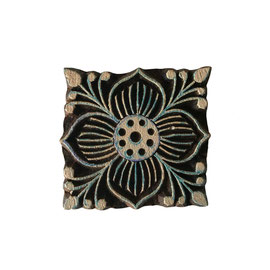 Block Print Stamp Flower Motif M 162
