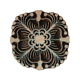 Block Print Stamp Flower Motif M 172