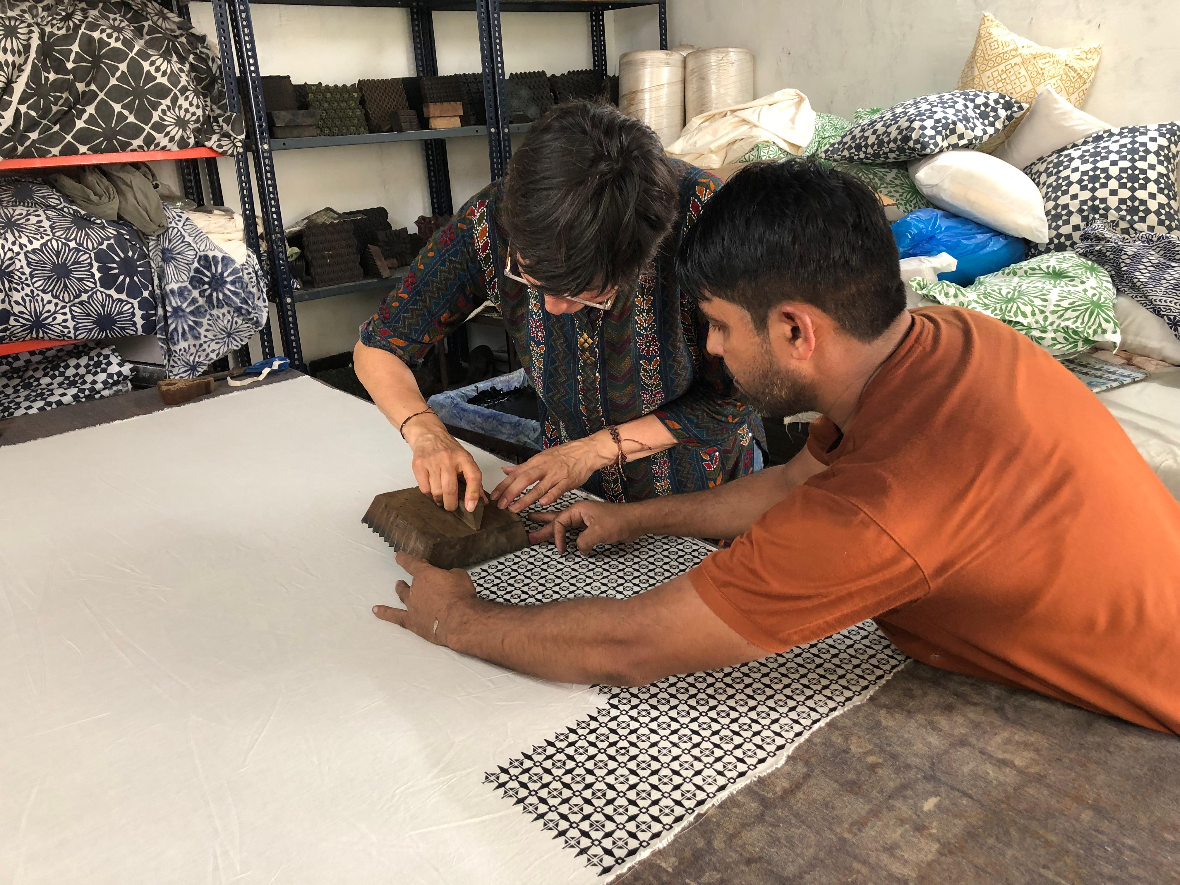 Full Week Block Print Workshop Retreat - 6Day Immersive Experience