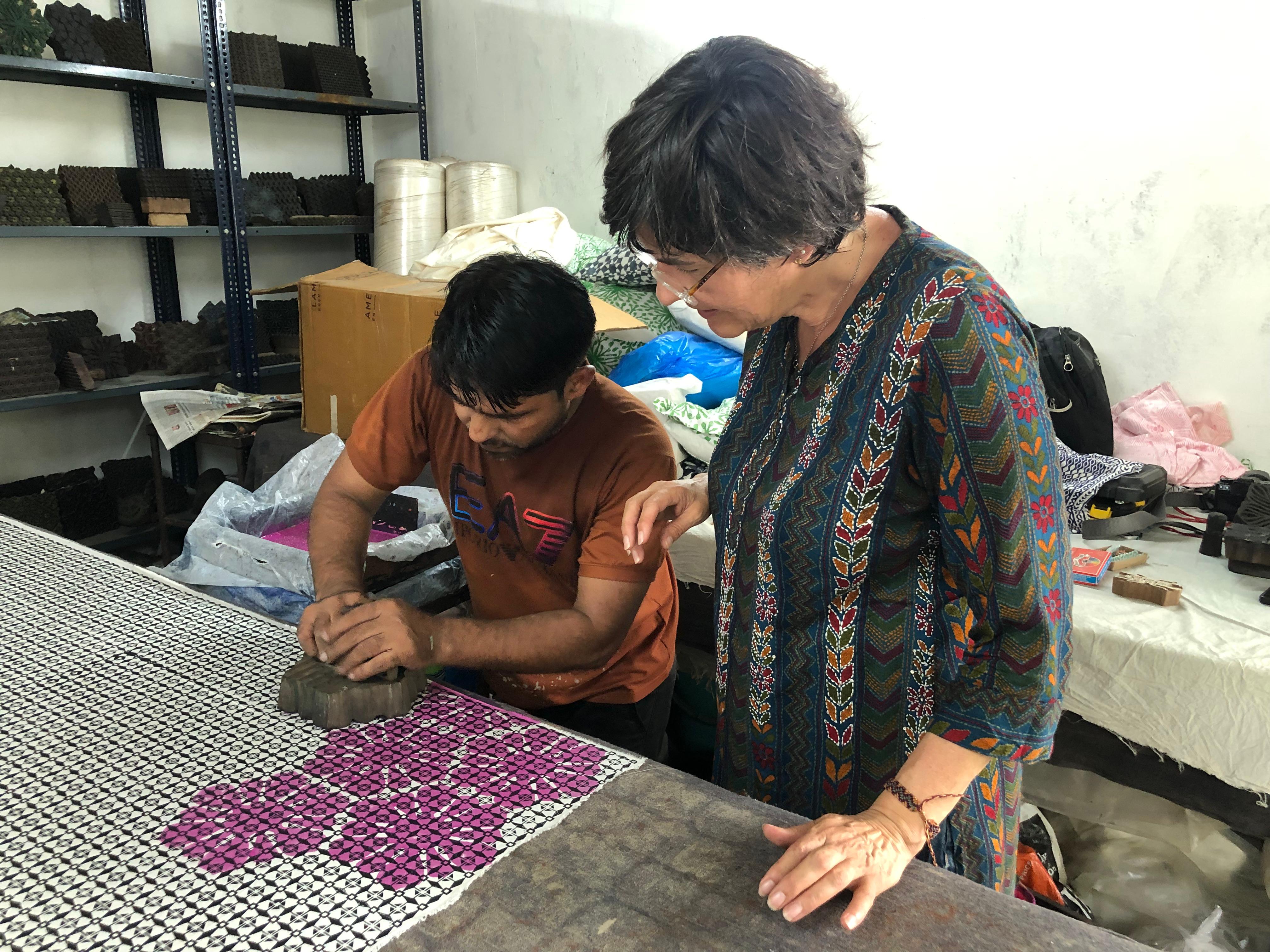 Full Week Block Print Workshop Retreat - 6Day Immersive Experience