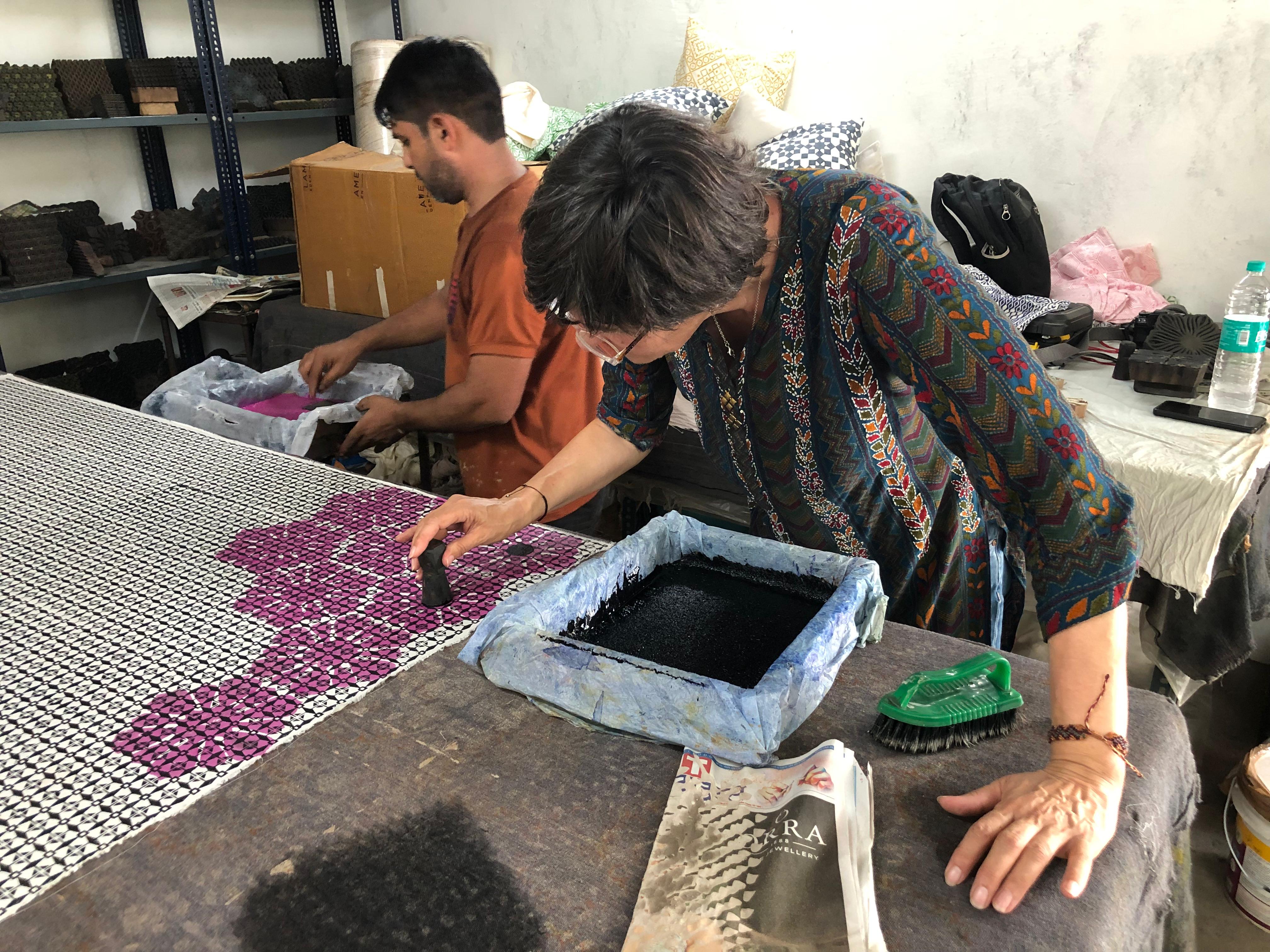 Full Week Block Print Workshop Retreat - 6Day Immersive Experience