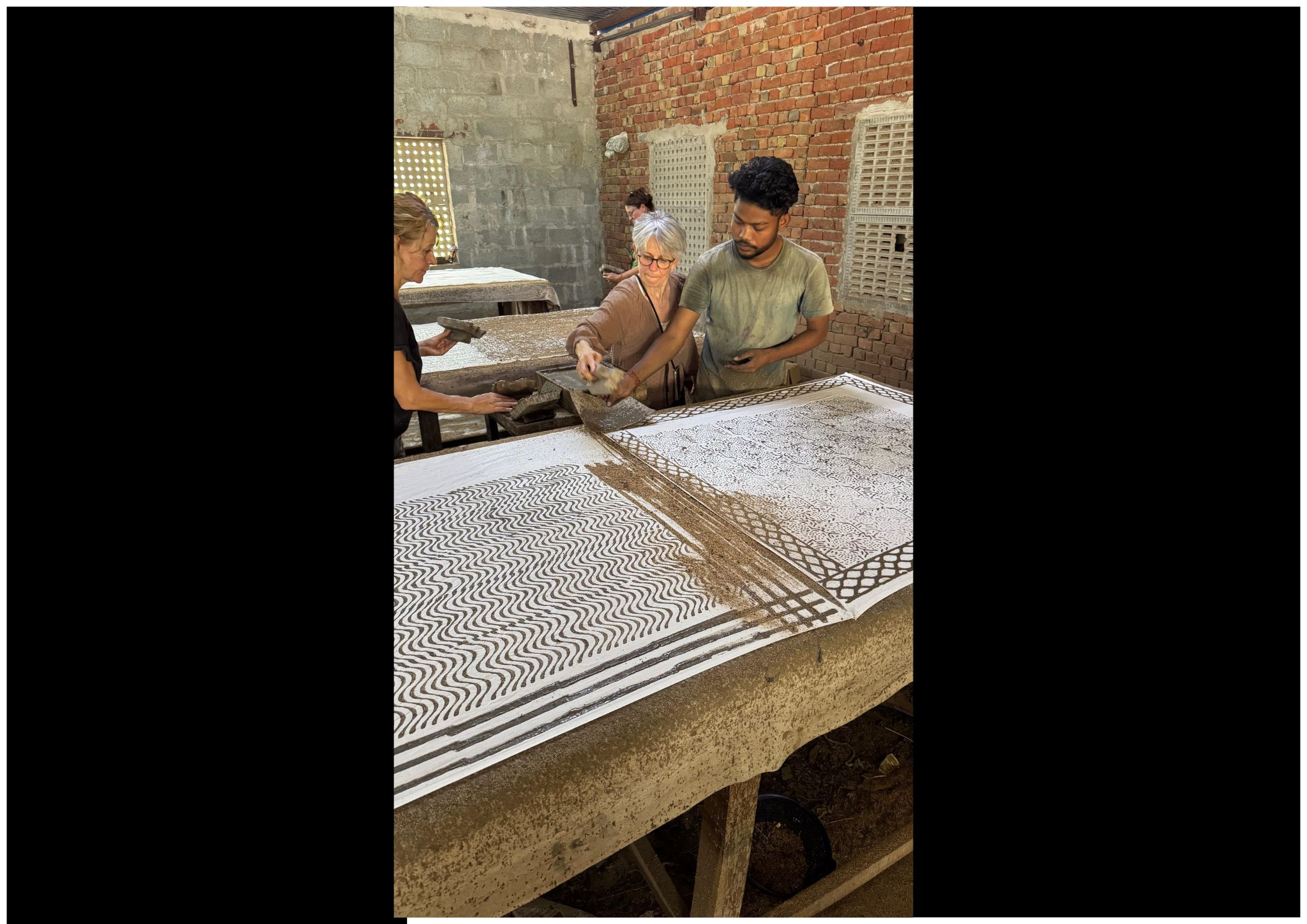 Color Mixing and First Print Workshop