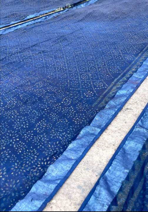 Indigo Mud Resist Block Print 1 Day Workshop