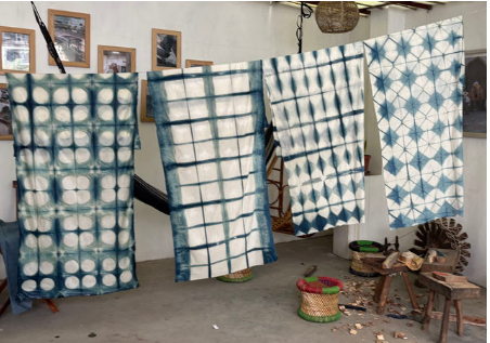 Indigo Shibori 1 Day Workshop Fold, Tie & Dye